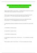 FIN 3120 Bloomberg (BMC) Questions and Answers_2023/2024 Updated Latest