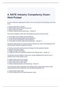 NATE HEAT PUMPS EXAM BUNDLE