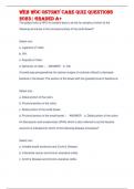 WEB WOC OstOmy CarE Quiz QuEstiOns  2023| gradEd a+