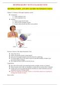 RESPIRATORY_STUDY GUIDE NOTES2023/20234