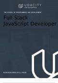 Full Stack JavaScript Developer