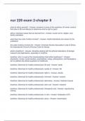 nur 228 exam 2-chapter 8 questions and answers