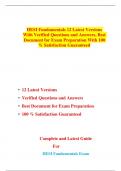 INET RN HESI EXIT EXAM VERSION 3 LATEST  2022-2023