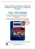 Pediatric Physical Examination An  Illustrated Handbook 3rd Edition by Karen G. Duderstadt Test Bank | QUESTIONS & ANSWERS EXPLAINED  (SCORED A+) | 2023