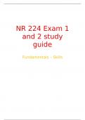 NR 224 Exam 1 and 2 study guide