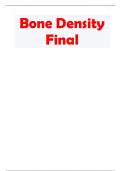Bone Density Final