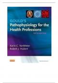 TEST BANK FOR GOULD’S PATHOPHYSIOLOGY FOR THE HEALTH PROFESSIONS, 5TH EDITION BY KARIN C.VANMETER