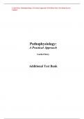 Lachel Story Pathophysiology A Practical Approach 3rd Edition Story Test Bank.[Latest Update]