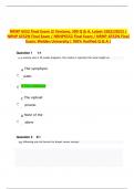 NRNP 6552 Final Exam (3 Versions, 300 Q & A, Latest-2022/2023) / NRNP 6552N Final Exam / NRNP6552 Final Exam / NRNP-6552N Final Exam: Walden University | 100% Verified Q & A |