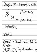 Organic Chemistry - Carboxylic Acids