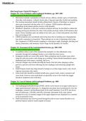 Summary Med Surg Exam 3 Complete study guide|Galen College of Nursing - NUR 242 MS Exam 3