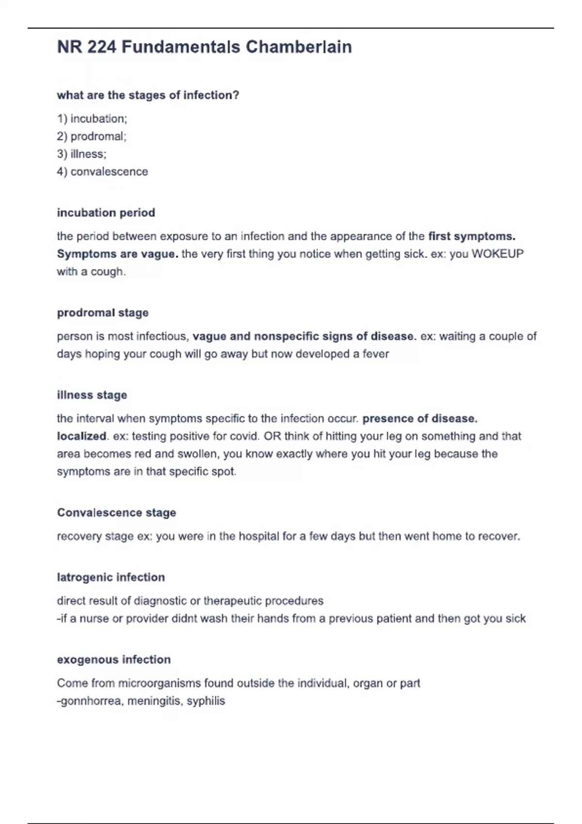 NR 224 FUNDAMENTALS | EXAM WITH 100% CORRECT ANSWERS | 2024, GRADED A+ ...