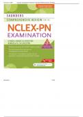 Saunders Comprehensive Review for the Nclex-PN® Examination 7th edition
