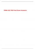 FEMA ICS 700 Final Exam Answers