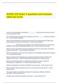  SOWK 325 Exam 3 questions and answers latest top score.