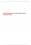 NSG 3100 Exam #3 with 100% Correct Answers 2024