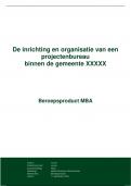 Beroepsproduct / Beroepshandeling MBA 2023 (359828) 