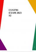 CUS3701 EXAM 2023 S2