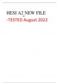 HESI A2 NEW FILE A&P -TESTED August 202