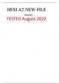 HESI A2 NEW FILE VOCABULARY TESTED August 2