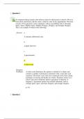 University of Texas, Arlington NURS 5366 test 3 questions and answers /Assignment 3_ Reliability and Validity in Research Instruments(3 version)