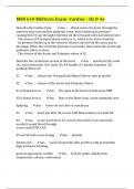 MSN 610 Midterm Exam -Cardiac - Qs & As 