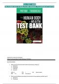 FULL TEST  BANK The Human Body in Health and Disease 7th Edition by Patton 