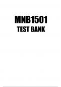 MNB1501 TEST BANK 2025