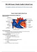 NR 340 Exam 2 Study Guide-Critical Care