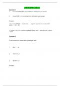 CHEM 103 Final Exam (Latest update, 2023-2024)/ CHEM103 Final Exam / CHEM 103 General Chemistry Final Exam/ CHEM103 General Chemistry Final Exam: Portage Learning (QUESTIONS & ANSWERS)