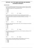 PHYS 205 - CH.27 TEST BANK QUESTIONS AND ANSWERS CONCORDIA UNIVERSITY