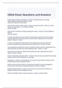 USAA Exam Questions and Answers