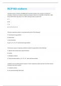 RCP160 midterm 163 Questions And Answers