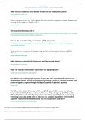 ACQ 1010 Module 3 Exam_Defense Acquisition System/ACQ 1010 MODULE 3 EXAM: DEFENSE ACQUISITION SYSTEM What decision authorizes entry into the Production and Deployment phase? Answer: Milestone C decision Before a project enters the TMRR phase, the AoA must