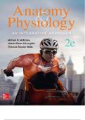 Anatomy And Physiologyan Integrative Approach 2nd Edition by McKinley - Test Bank