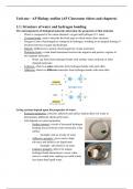 Ap Biology Unit One: The Chemistry of Life