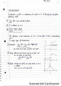 MATH 124 - Continuity and Limits at Infinity