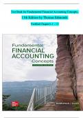 TEST BANK For Fundamental Financial Accounting Concepts, 11th Edition by Thomas Edmonds, Chapter 1 - 13 (Verified by Experts)