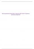 FELE Comprehensive Study Guide - School Law 2023- 2024 /41 Questions and Answers Rated (A+)