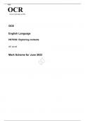 OCR AS Level English Language H070/02 JUNE 2023 MARK SCHEME: Exploring contexts