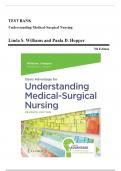 Test Bank for Understanding Medical-Surgical Nursing 6th Edition by Linda S. Williams & Paula D. Hopper 