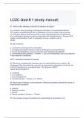 LCDC Quiz # 1 (study manual)