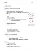 Histologie samenvatting: De cel