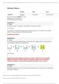 BIOD 171 Lab Exam 8  (Latest update, 2023-2024)/ BIOD171 Lab Exam 8 / BIOD 171 Microbiology Lab Exam 8: Essential Microbiology W/ Lab: Portage Learning (QUESTIONS & ANSWERS)