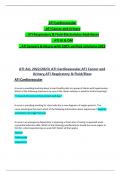   ATI Cardiovascular - ATI Cancer and Urinary  . ATI Respiratory & Fluid-Electrolytes-Acid-Bases  . ATI GI & DM  . ATI Sensory & Neuro-with 100% verified solutions-2023