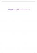 APCO EMD Exam {75 Questions and Answers}