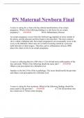 PN Maternal Newborn Final 2023/2024