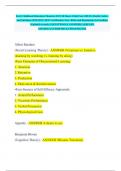 Early Childhood Education Theorists, DCF 40 Hours Child Care (HSAN) Health, Safety, and Nutrition (2019-2023), DCF Certification Test - Rules and Regulations for Facilities (Updated recently) | QUESTIONS & ANSWERS |ALREADY GRADED A+|VERIFIED & UPDATED| 20