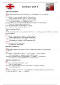 Summary - English 'Grammar unit 1' GO! Education