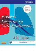 Mosbys Respiratory Care Equipment-9th-Edition